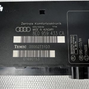 8E0959433CA Dispositif Commande Centralisé Boîtier conforte Audi A4 B5 B6 Temic